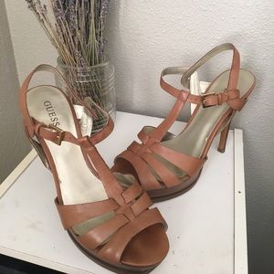 Guess Tan Heels